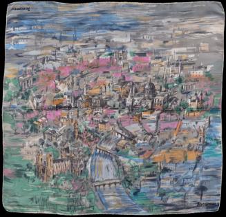 "London" scarf