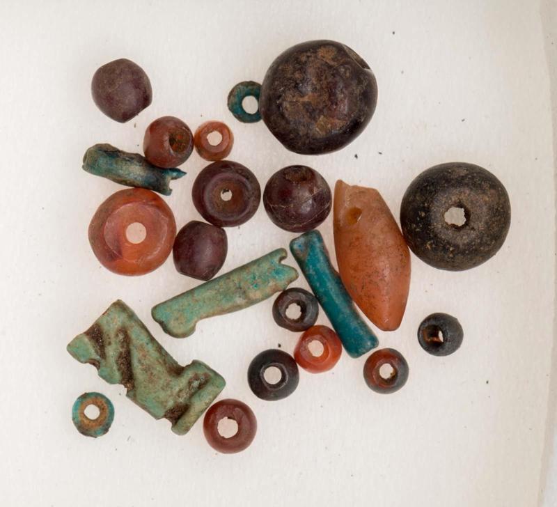 Beads and amulet