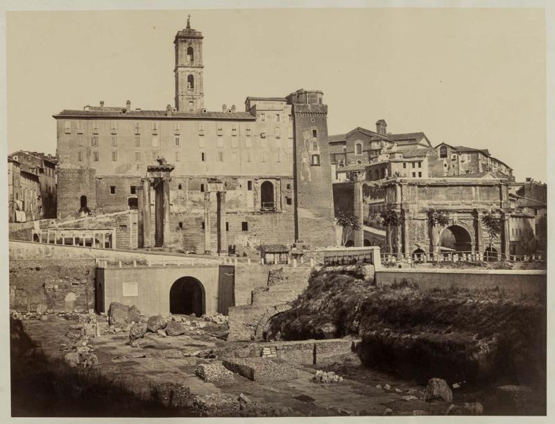 Julian Basilica Looking Towards the Tabularium