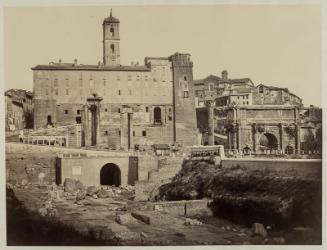 Julian Basilica Looking Towards the Tabularium