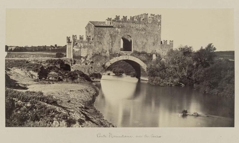 The Ponte Nomentana Over the Anio River