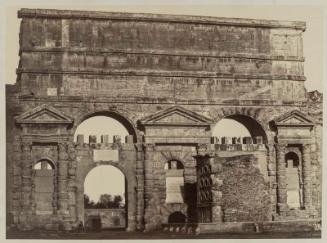 The Porta Maggiore and the Tomb of the Baker Eurysaces in the Shape of an Oven