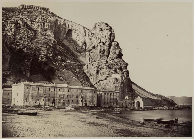 The Cliff of Terracina with the Remains of an Imperial Villa and the Temple of Jupiter Anxurus