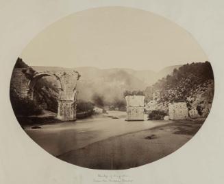 The Bridge of Augustus at Narni, from the Modern Bridge