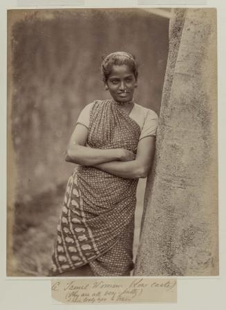 A Tamil Woman (Low Caste)