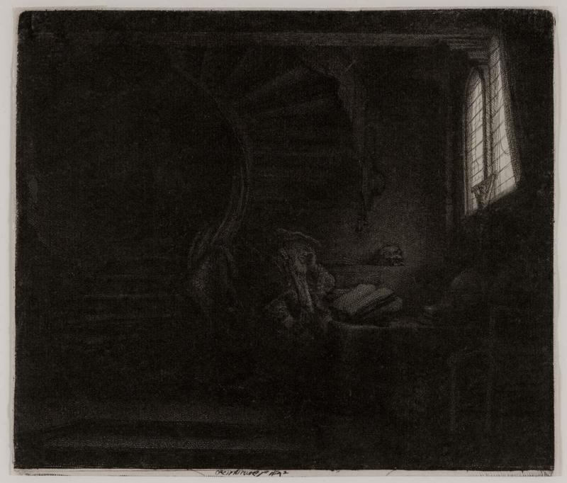 Saint Jerome in a Dark Chamber