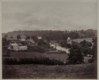 On the Hodder: View from Lancashire into Yorkshire