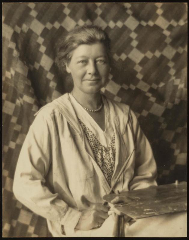 Portrait of Gertrude Fiske from the album "Down East"