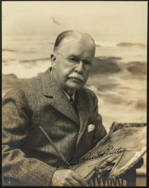Portrait of Howard Russell Butler from the album "Down East"