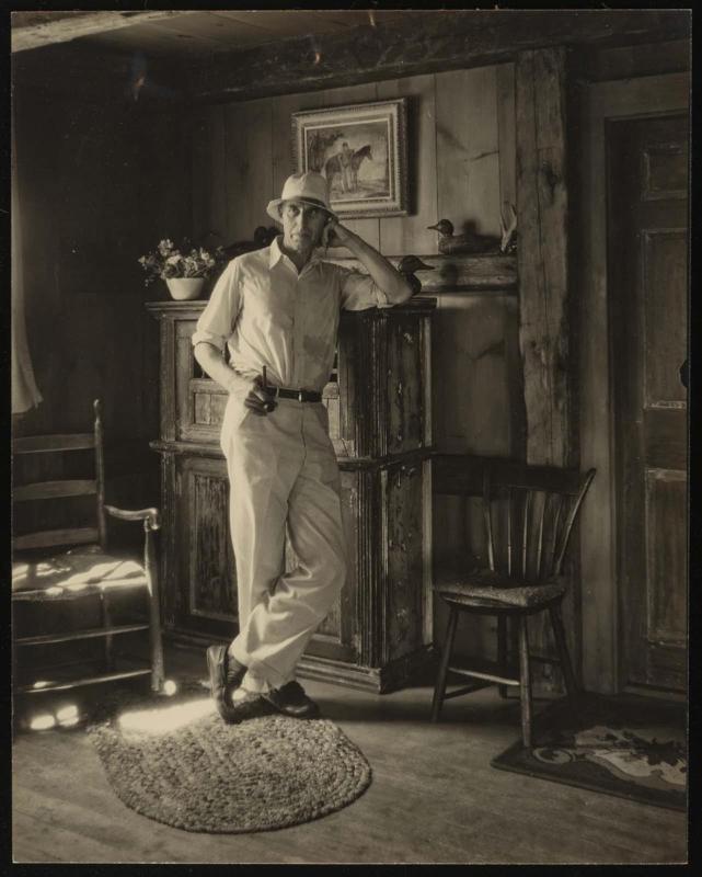 Portrait of William von Schlegell from the album "Down East"