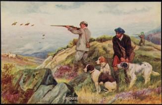 GROUSE SHOOTING ON THE MOORS.