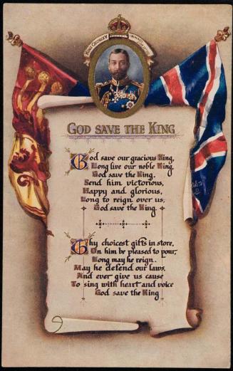 GOD SAVE THE KING.