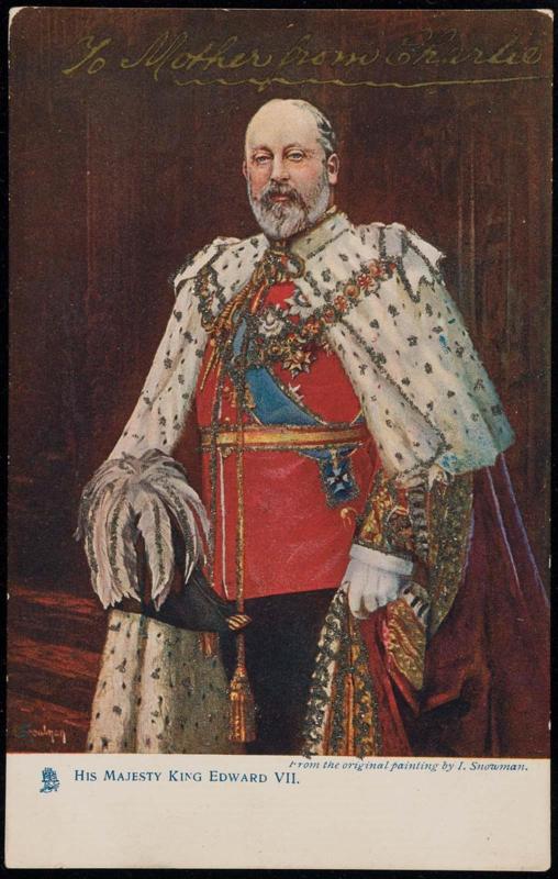 HIS MAJESTY KING EDWARD VII.