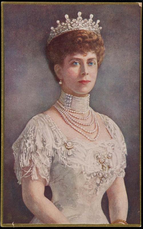 "HER MAJESTY QUEEN MARY."