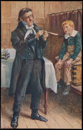 MR. SQUEERS and a New Pupil."