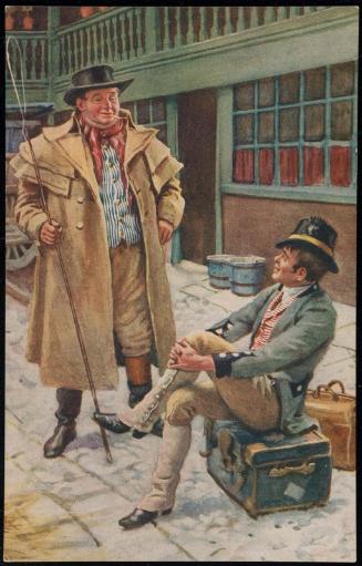 "SAM WELLER and his Father."