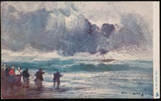 A STORMY SEA.