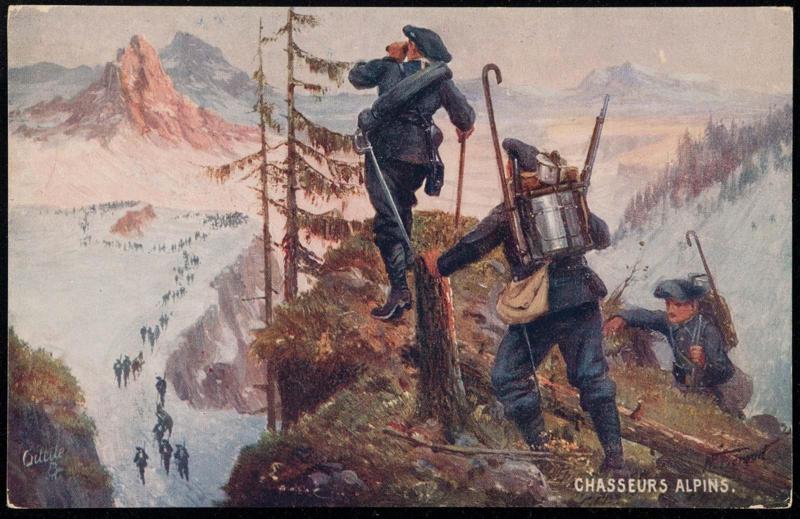 CHASSEURS ALPINS.