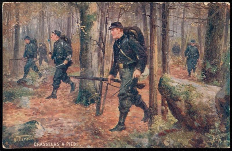 CHASSEURS A PIED.