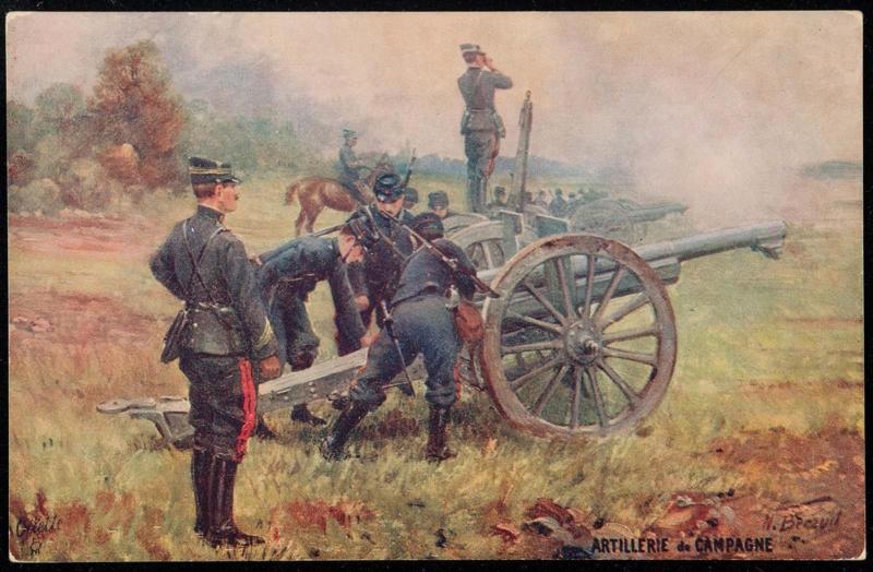 ARTILLERIE de CAMPAGNE.