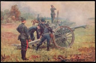 ARTILLERIE de CAMPAGNE.