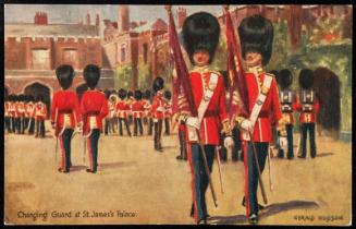 Changing Guard at St. James's Palace.