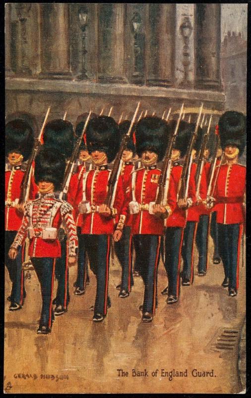 The Bank of England Guard.