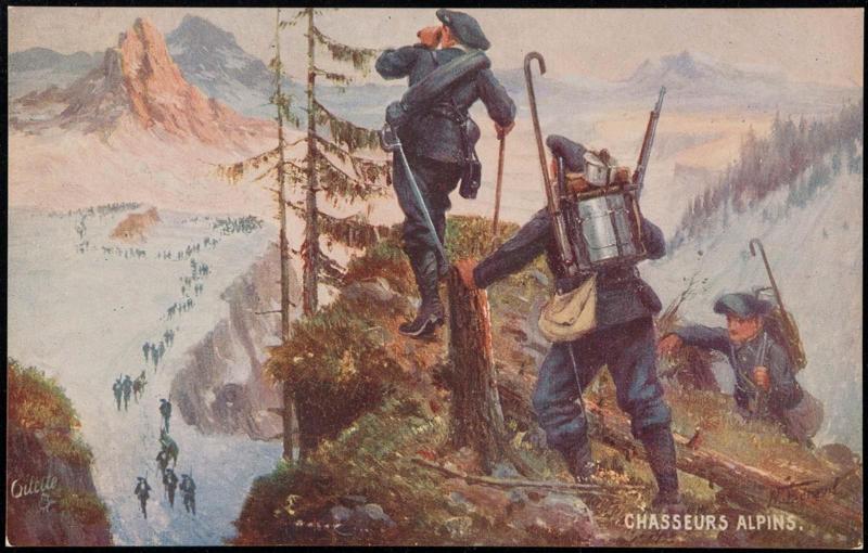 CHASSEURS ALPINS.