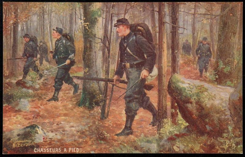 CHASSEURS A PIED.