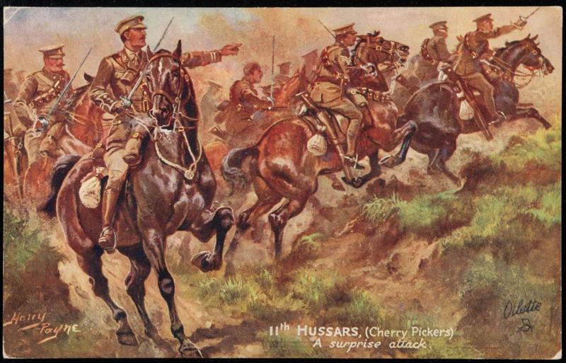 11th HUSSARS, (Cherry Pickers)
A surprise attack.