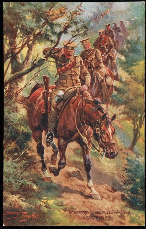 6th DRAGOON GUARDS (Carabineers)
A DANGEROUS PATH.