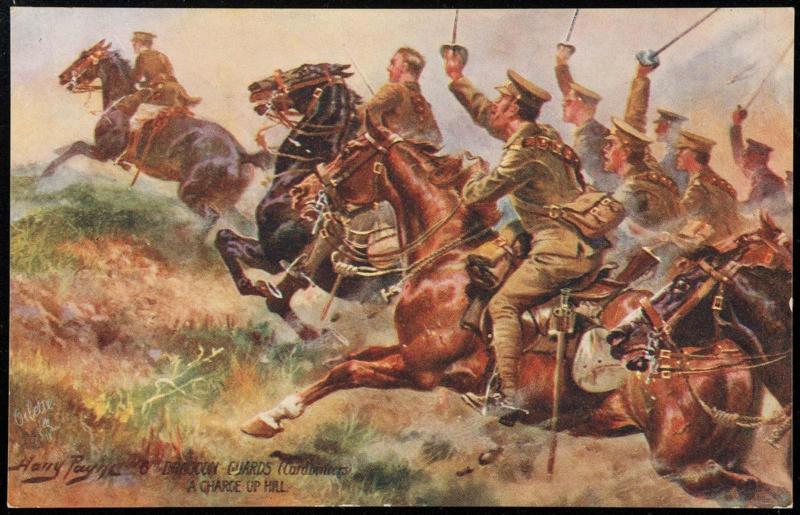 6th DRAGOON GUARDS (Carabineers)
A CHARGE UP HILL.