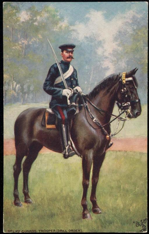 2ND LIFE GUARDS, TROOPER (DRILL ORDER).