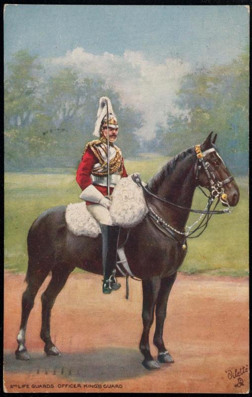 2ND LIFE GUARDS, OFFICER KING'S GUARD.