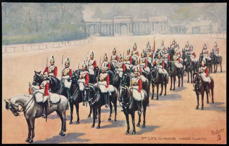 2ND LIFE GUARDS, KING'S GUARD.