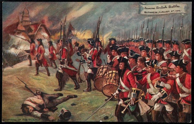 Famous British Battles
BLENHEIM AUGUST 27 1704.