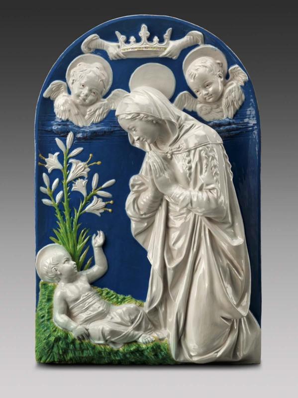 The Virgin adoring the Child