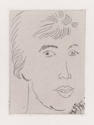 Josette Gris, Face in Three-quarter Profile (Josette Gris, visage de trois-quarts)