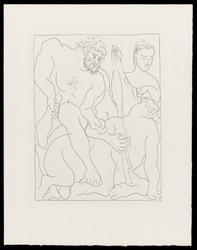 Les Métamorphoses: Hercule tue la Centaure Nessus (Hercules Kills the Centaur Nessus)