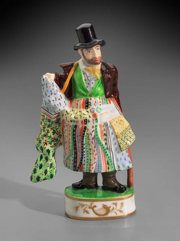 Figure of a Jewish Peddler