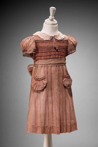 Dress Worn by Shirley Temple on Her Trip Across America in 1938