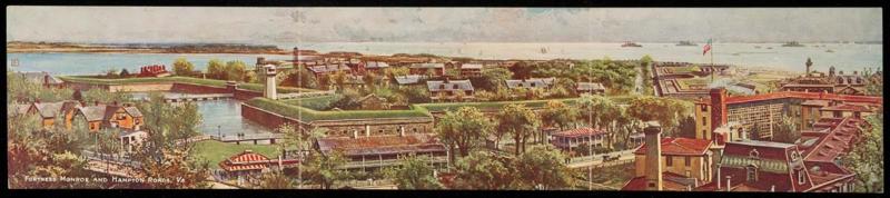 FORTRESS MONROE AND HAMPTON ROADS, VA.