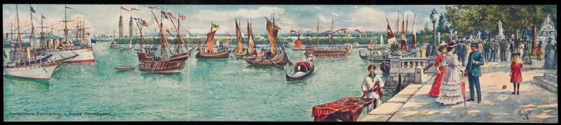 JAMESTOWN EXPOSITION - SHORE PROMENADE.