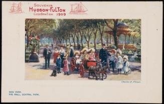 NEW YORK, THE MALL, CENTRAL PARK.