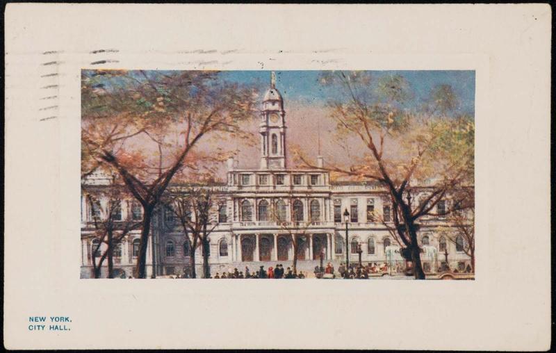 NEW YORK, CITY HALL.