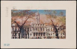 NEW YORK, CITY HALL.