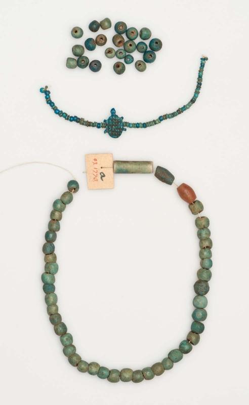 Beads and amulet