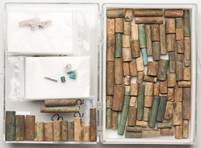 Cylinder beads and wire