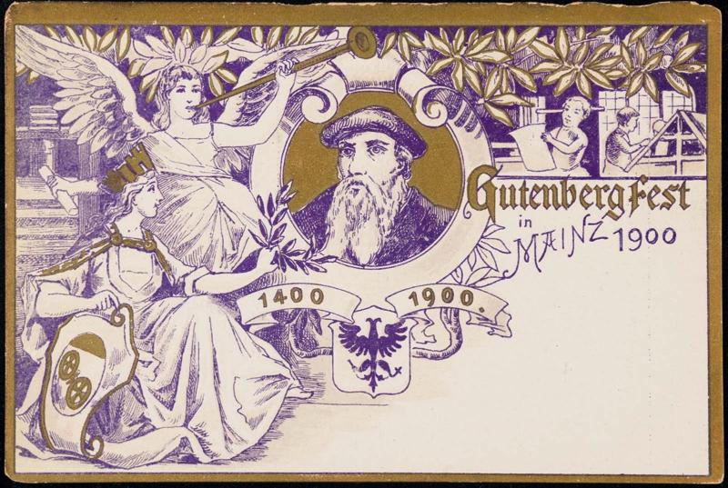 Gutenbergfest in MAINZ 1900