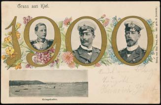 Gruss aus Kiel. 1900.